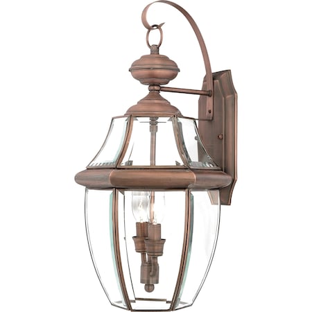 Quoizel Newbury Outdoor Wall Lantern NY8317AC